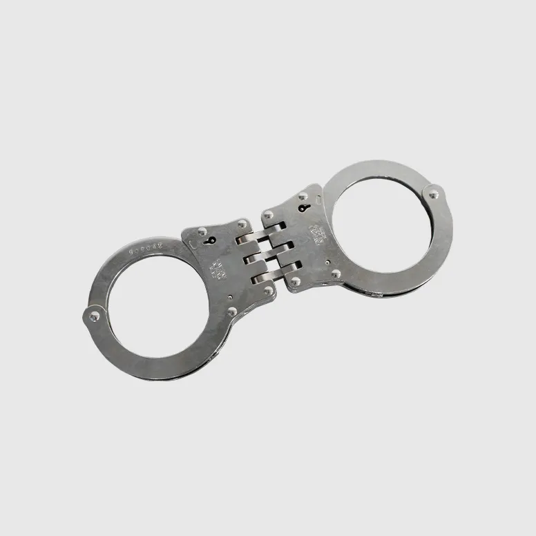 Hiatt Standard Hinge Handcuffs - Nickel